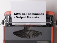 AWS CLI Output Format