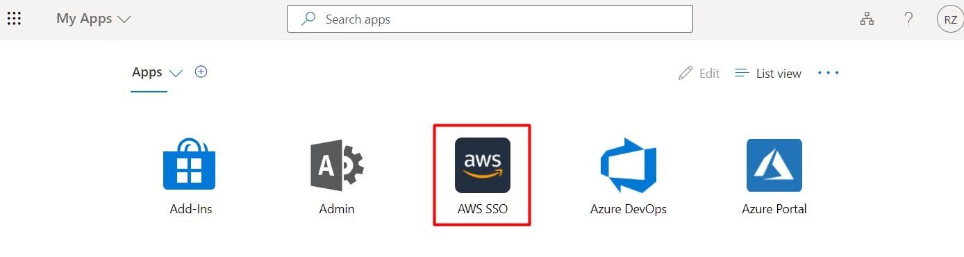 AWS Cross Account Access - SSO - Cloud Studio